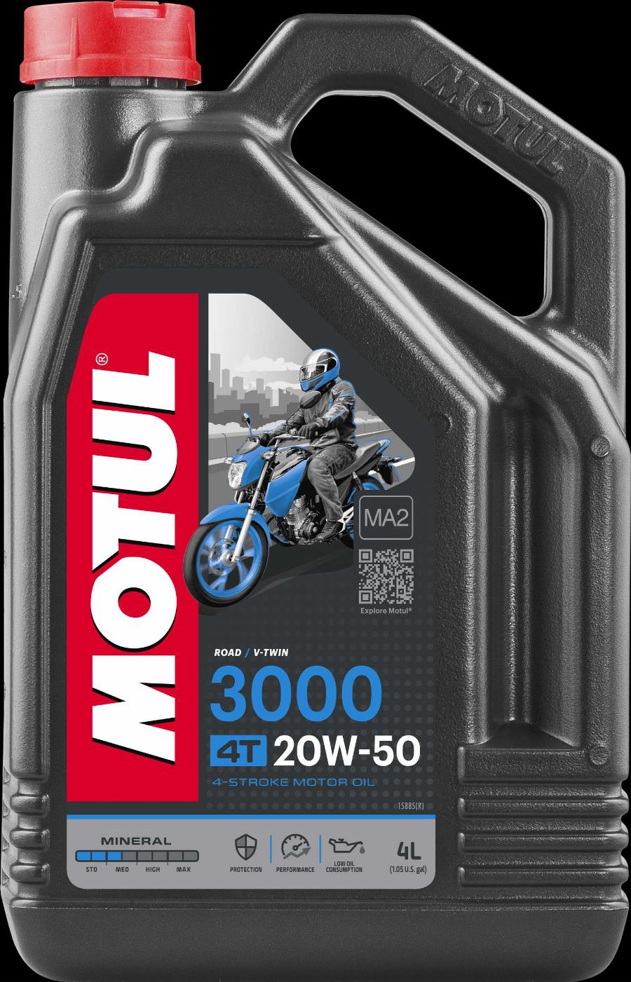 Motul 107319 - 3000 4T 20W50