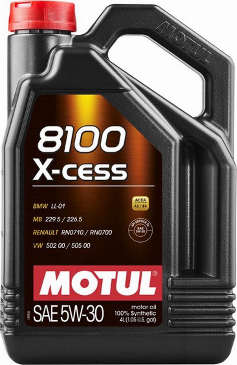 Motul 108945 - 8100 X-cess 5W30