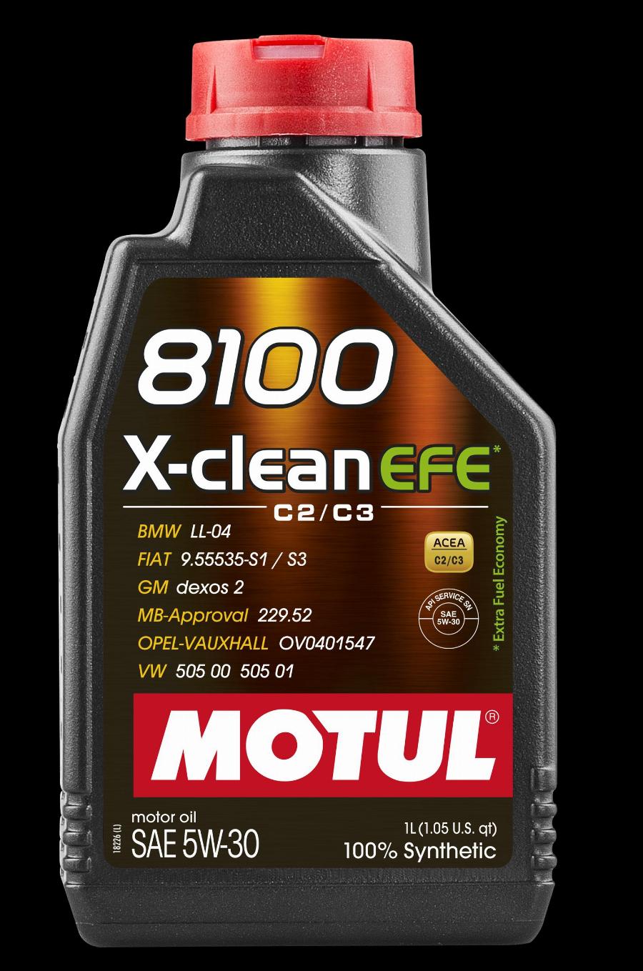 Motul 109470 - 8100 X-clean EFE