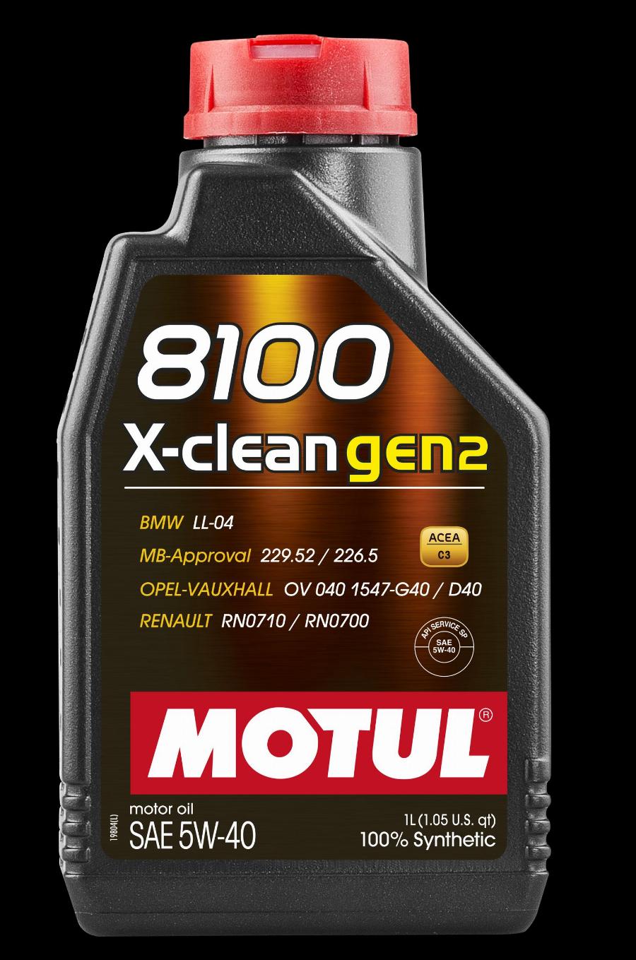 Motul 109761 - 8100 X-clean GEN2