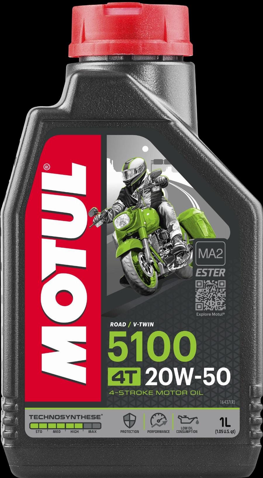 Motul 109944 - 5100 4T 20W50
