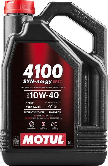 Motul 112892 - 4100 SYN-nergySPEC10W405L ACEA3-B4