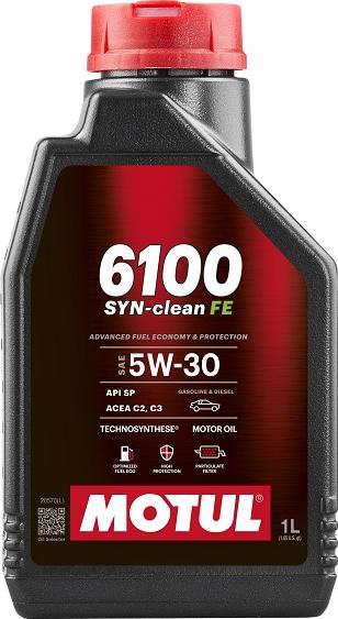 Motul 112920 - 6100 SYN-cleanFE 5W30