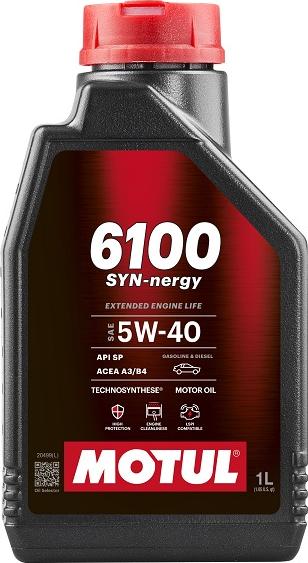 Motul 112961 - 6100 SYN-nergy 5W-40