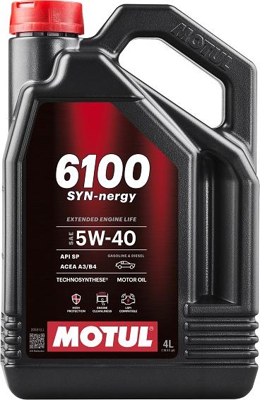 Motul 112962 - 6100 SYN-nergy 5W-40