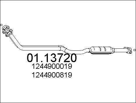MTS 01.13720 - Auto Part