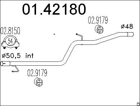 MTS 01.42180 - Auto Part