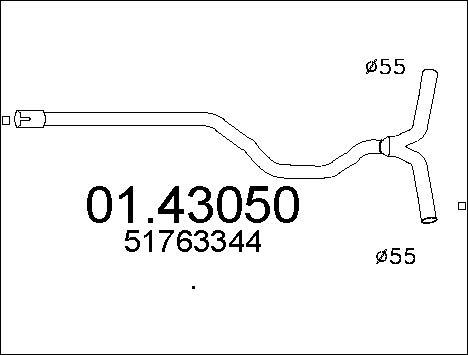MTS 01.43050 - Auto Part