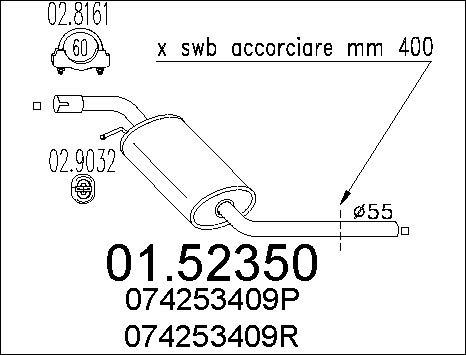 MTS 01.52350 - Auto Part