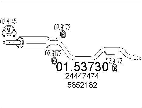 MTS 01.53730 - Auto Part