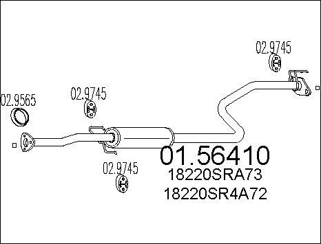 MTS 01.56410 - Auto Part