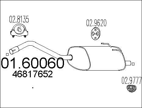 MTS 01.60060 - Auto Part