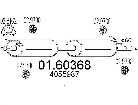 MTS 01.60368 - Auto Part