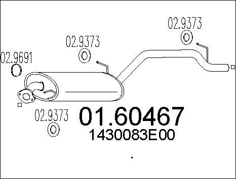 MTS 01.60467 - Auto Part