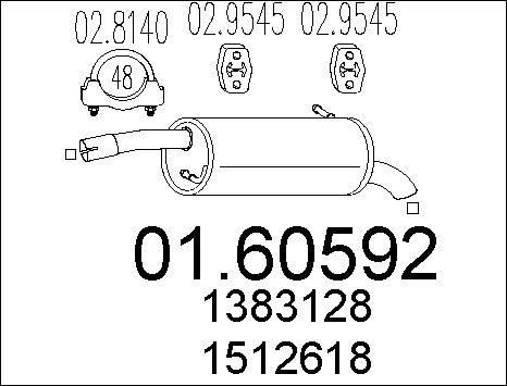 MTS 01.60592 - Auto Part
