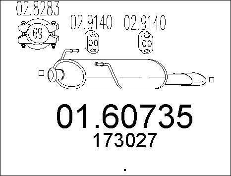 MTS 01.60735 - Auto Part