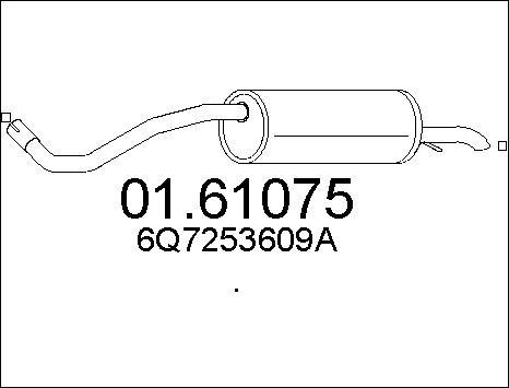 MTS 01.61075 - Auto Part
