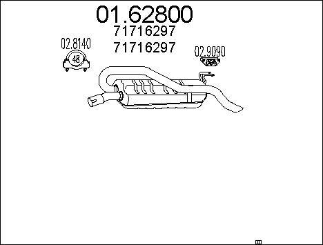 MTS 01.62800 - Auto Part