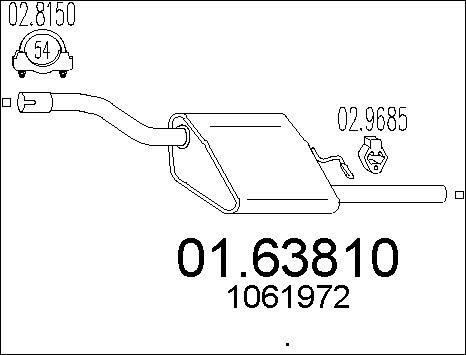 MTS 01.63810 - Auto Part