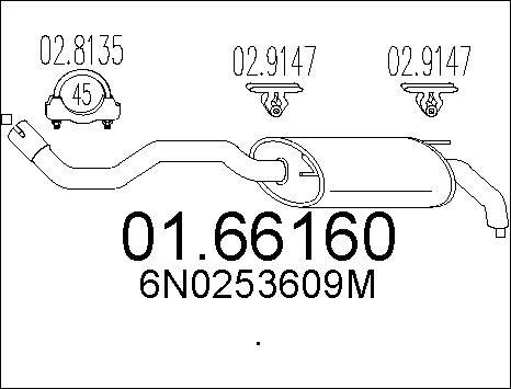 MTS 01.66160 - Auto Part