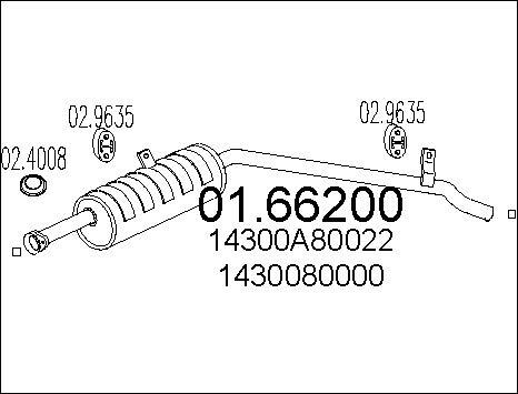 MTS 01.66200 - Auto Part