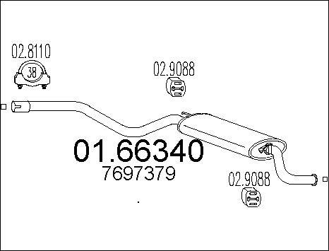 MTS 01.66340 - Auto Part