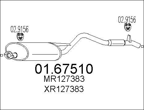 MTS 01.67510 - Auto Part