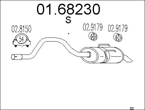 MTS 01.68230 - Auto Part