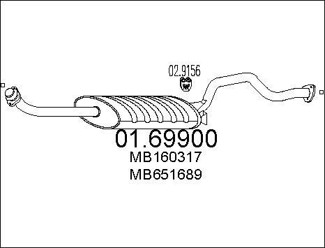 MTS 01.69900 - Auto Part