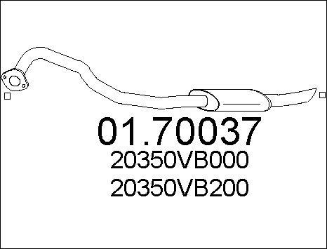 MTS 01.70037 - Auto Part