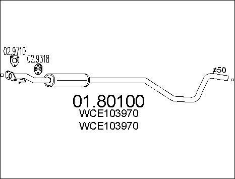 MTS 01.80100 - Auto Part