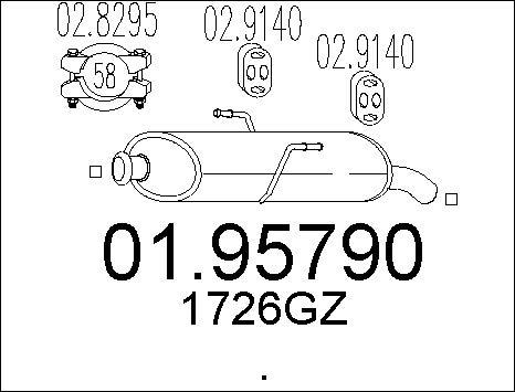 MTS 01.95790 - Auto Part