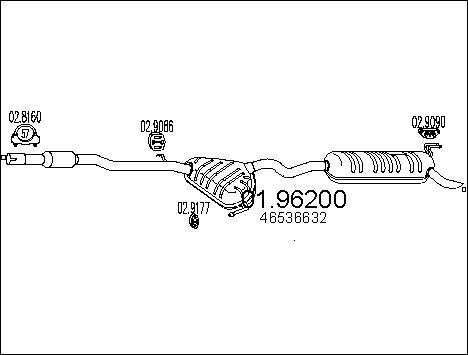 MTS 01.96200 - Auto Part