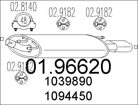 MTS 01.96620 - Auto Part