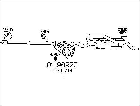 MTS 01.96920 - Auto Part