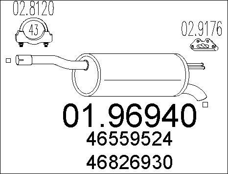 MTS 01.96940 - Auto Part
