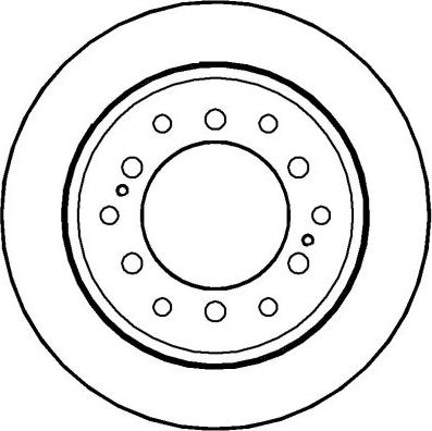 Kavo Parts BR-9413-C - Bremžu diski