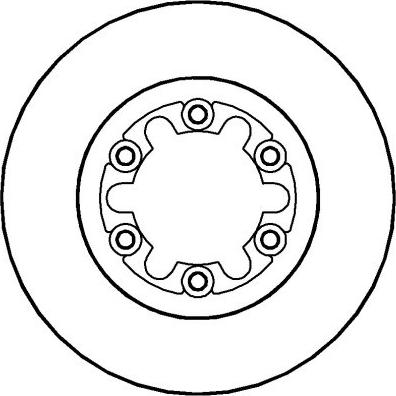 Blue Print ADM54366 - BREMŽU DISKS