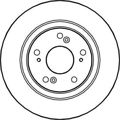 Blue Print ADH24351 - BREMŽU DISKS