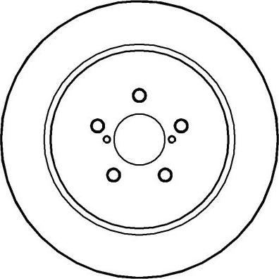Brembo 09781311 - BREMŽU DISKS 25125