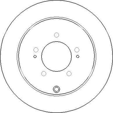Blue Print ADC443109 - BREMŽU DISKS