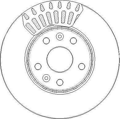 FREMAX BD-6841 - BREMŽU DISKS BD-6841