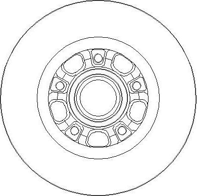 Blue Print ADR164321 - BREMŽU DISKS
