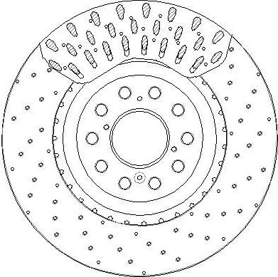 Brembo 09C33811 - BREMŽU DISKS 09