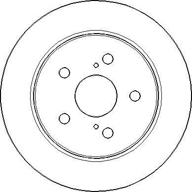 Blue Print ADT343310 - BREMŽU DISKS