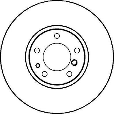 FEBI Bilstein 10751 - Bremžu diski