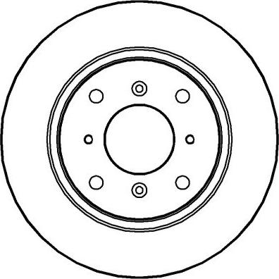 Blue Print ADH24337 - BREMŽU DISKS