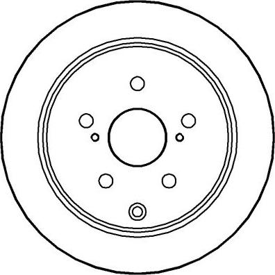 Blue Print ADT34371 - BREMŽU DISKS