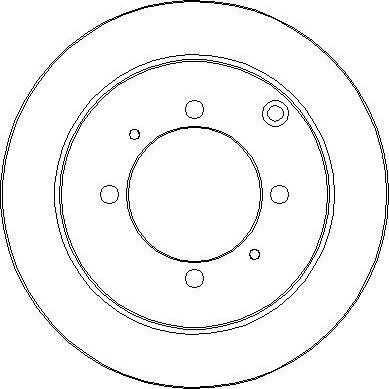 Blue Print ADC44353 - Bremžu diski