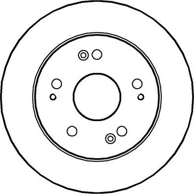Blue Print ADH24386 - BREMŽU DISKS